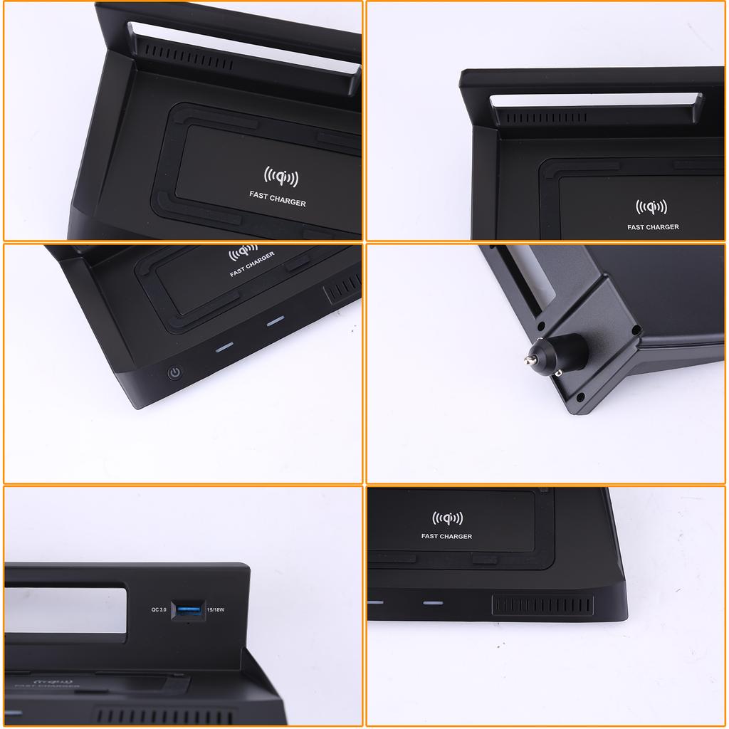 Qi Wireless Charger Pad Wireless Charging Station Compatible forTiguan Type AD1 2016-2021