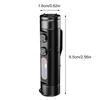 300mAh Multi-function Mini EDC LED Flashlight Portable Keychain Light Waterproof MagneticTorch USB Rechargeable Emergency Lamp
