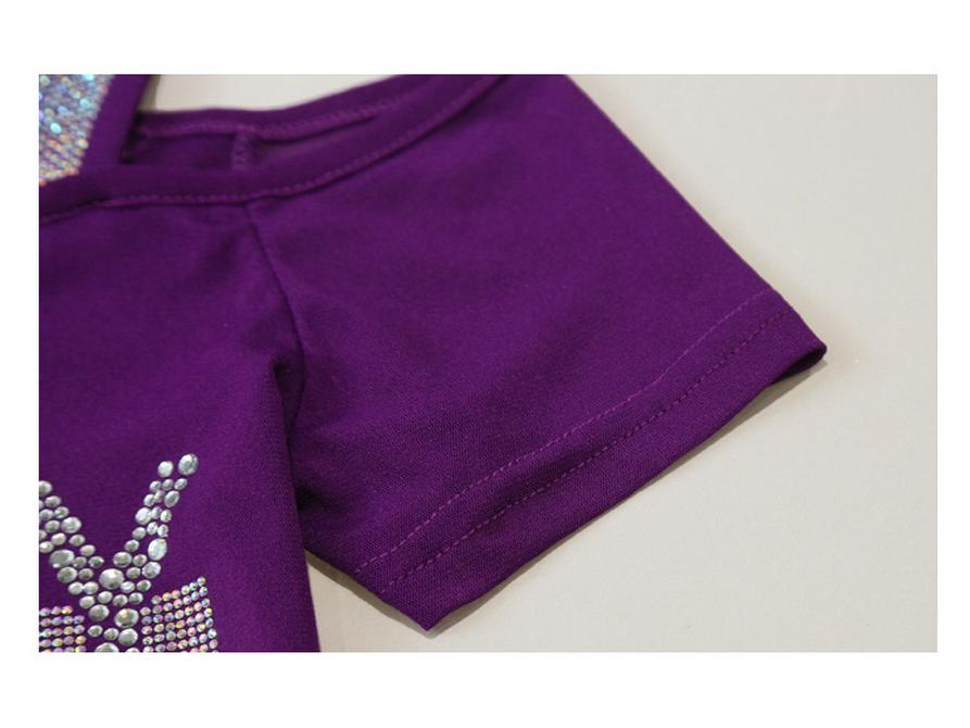 Лето 2024 Блузка с открытыми плечами и открытой спиной из двойного слоя ледяного шелка со стразами