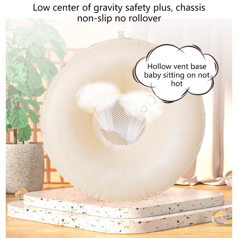 Детское кресло для обучения плаванию, надувное и складное, детский табурет для купания, с мультяшным рисунком медведя, детское кресло для игр в бассейне