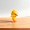 Funny Stop Angry Yellow Duck Statue, Refusal Gesture with Cute Angry Expression – for Home Decor, Office Desk, Car & Party Gifts