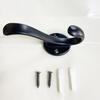 Coat Hook Corrosion-Resistant Wall Hooks Space Saving Upper And Lower Hooks for Bathroom Kitchen