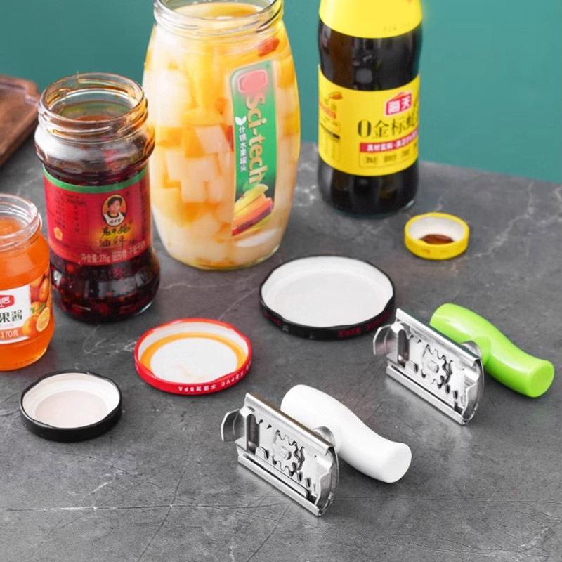 Stainless Steel Can Opener Labor-saving Cap Screw Opener Bottle Opener Drink Bottle Opener Glass Can Bottle Cap Screw