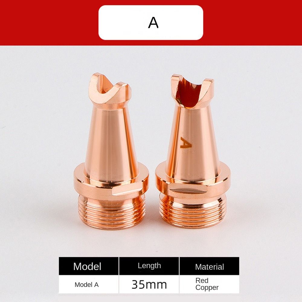 Сварочная горелка M16, красная медь, ручное лазерное сопло для головных частей WEIYE, сварочные аксессуары