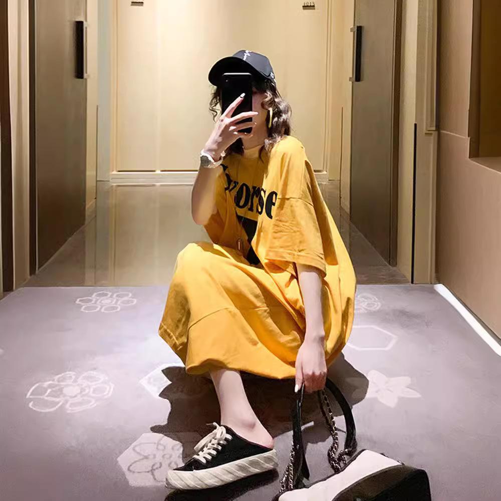 Летние платья больших размеров, женские длинные свободные платья с открытой спиной и коротким рукавом, футболка для беременных