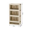 Desktop Multi-function Dustproof Storage Cabinet with Drawers for Office Stationery