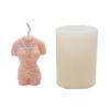 Silicone Human Body Candle Mold Body Art Silicone Mould 3D Female Woman Making Wax Mould Hand Soap 