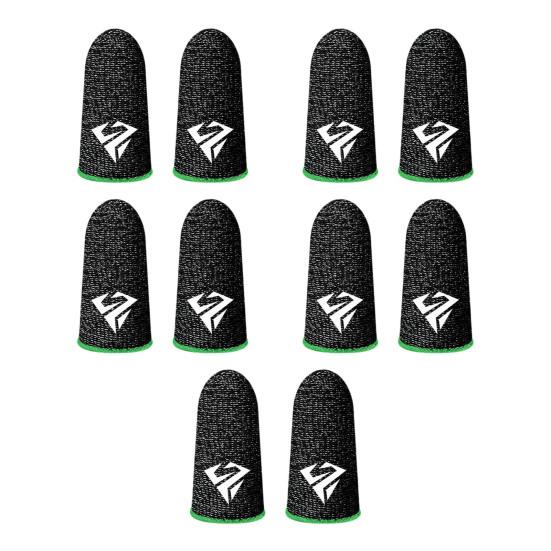 5 пар нарукавников для мобильных игр. Защита пальцев для мобильных игр. Сверхвысокая чувствительность, не царапается. Дышащие кончики пальцев. Накладки на пальцы. Перчатки для большого пальца.