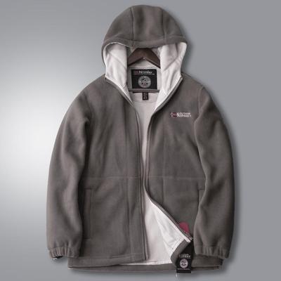 Норвежская уличная куртка с капюшоном и флисовой подкладкой: Толстая, Теплая, Ветрозащитная, Морозостойкая Зимняя Одежда