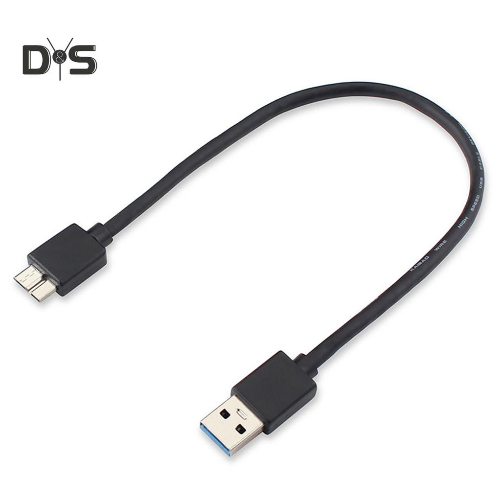 Высокоскоростной адаптер кабеля передачи данных Amouage USB 3.0 A Male to Micro B Male для жесткого диска