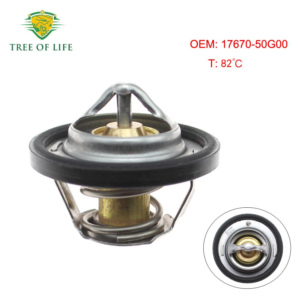 Engine Coolant Thermostat For SUZUKI SWIFT SUBARU JUSTY NISSAN MICRA 17670 50G00 21200-KA050 17670-76G00 17670-50G00