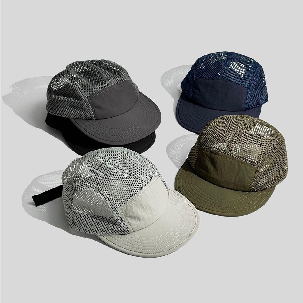 INS Men Fishing Caps Quick Dry Sports Mesh Caps Elegant Mesh Baseball Caps Outdoor