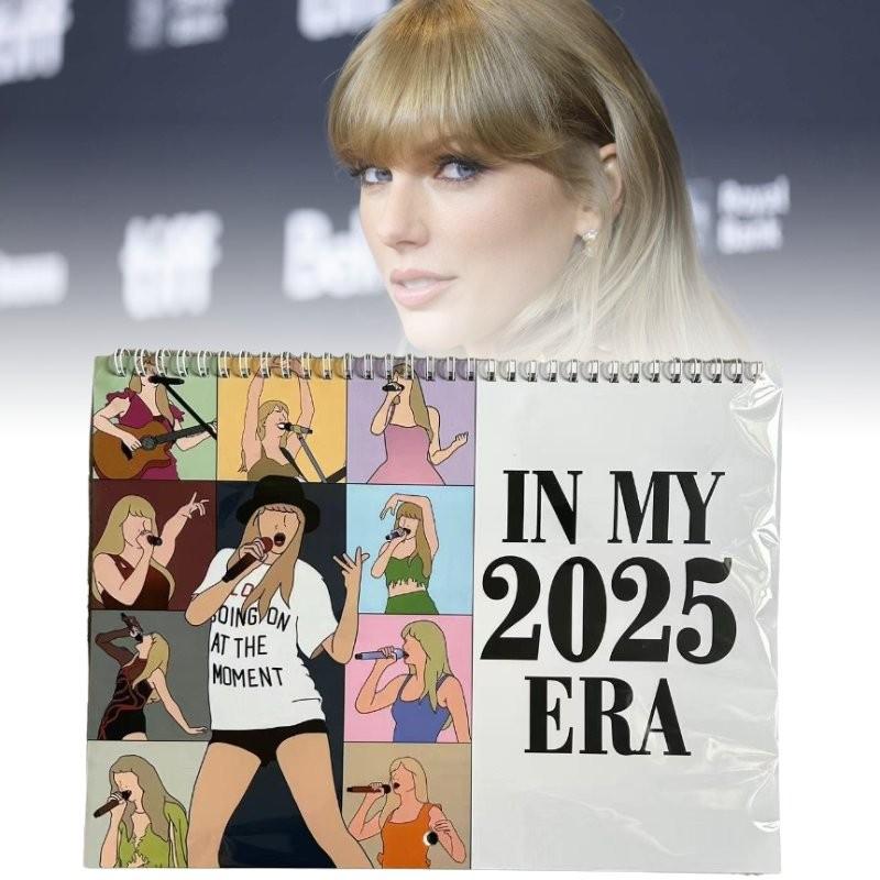 Taylor Swift Music Lyrics 2025 Calendar Desktop Living Room Bedroom Decoration