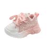Children's Dad Shoes Spring New Model Girls' Non-Slip Soft Sole Sneakers Toddler Girls' Running Shoes Trendy