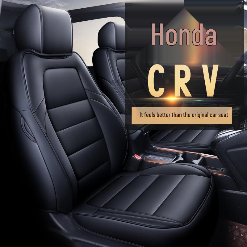 XM Custom Full Leather Car Seat Cover for Honda CRV - Stylish, Sports Design for All Seasons