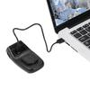 3 In 1 Bike Computer USB Rechargeable Wireless Cycling Computer Bicycle Speedometer with LED Front