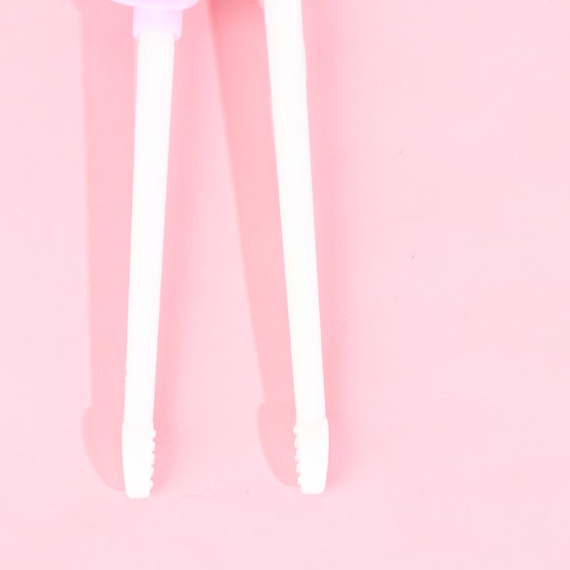 Мультфильм Голова Животного Палочками Для Еды Дети Обучение Малыша Обучаются Палочками Для Еды