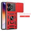 Чехол для Xiaomi Poco F6 Чехол Poco F6 poco f6 Магнитное кольцо-держатель Бронированный чехол для телефона Защита камеры сдвижной Задняя крышка