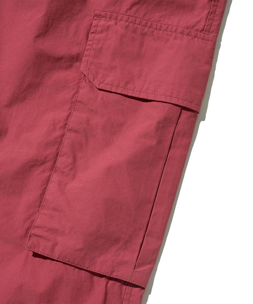 BROWNBREATH Tag Washed Cargo Pants - Indy Pink