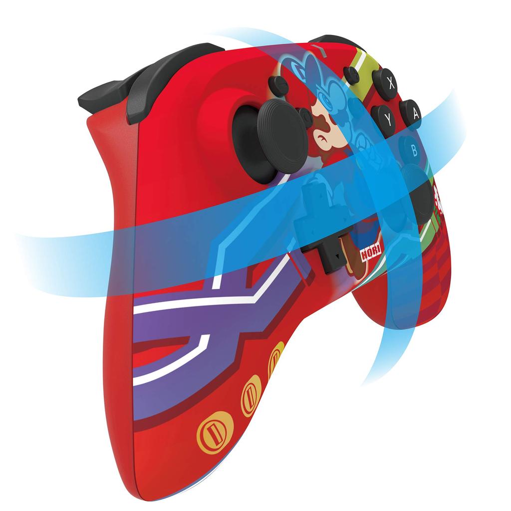 Лицензированный беспроводной Horipad для Nintendo Switch Super Mario Edition Switch [продукт Nintendo] [совместимый с Nintendo]
