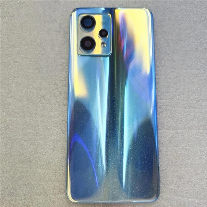 Back Cover For Realme 9 Pro Plus Pro+ backshell Glass Panel Rear Housing Case Phone Lid Shell + Camera Frame Lens