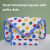 5 шт. полотенец для посуды Rainbow Dot Coral Velvet Rags супермягкие впитывающие микрофибры