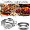 Fine Mesh Tea Strainers Double-layer Coffee Filter Sieve Double Ear Tea Infuser  Kitchen Tool