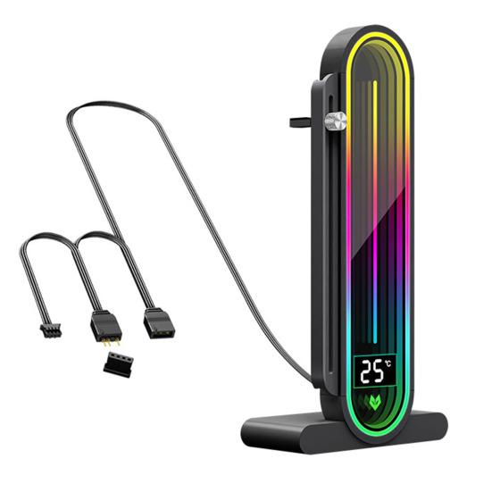 Кронштейн для графического процессора с нескользящим основанием, прочная несущая способность, регулируемая высота, температура