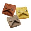 Multi-function Cowhide Coin Purse Solid Color Small Earphone Bag Casual Coin Purse  Organizer