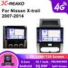 Android 12 автомобильное радио для Nissan X-Trail XTrail X Trail 2 T31 2007-2015 мультимедийный проигрыватель GPS 4G 8Core 2Din Carplay стерео аудио головное устройство