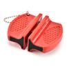 1pcs Knife Sharpener Mini Ceramic Rod Knife Whetstone Sharpener Portable Butterfly Type Camping Pocket Sharpening Knives Stone