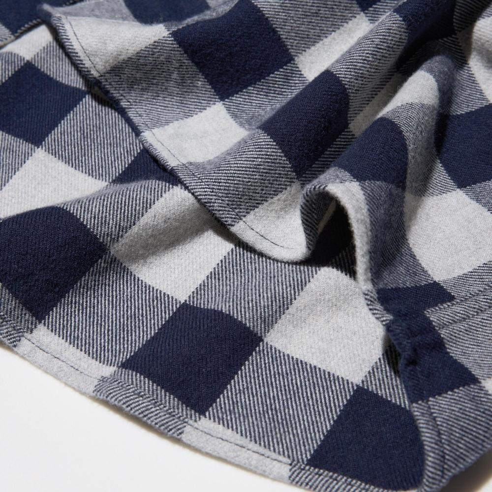 Uniqlo Flannel Shirt  LonG Sleeve ReGular Collar  Check G