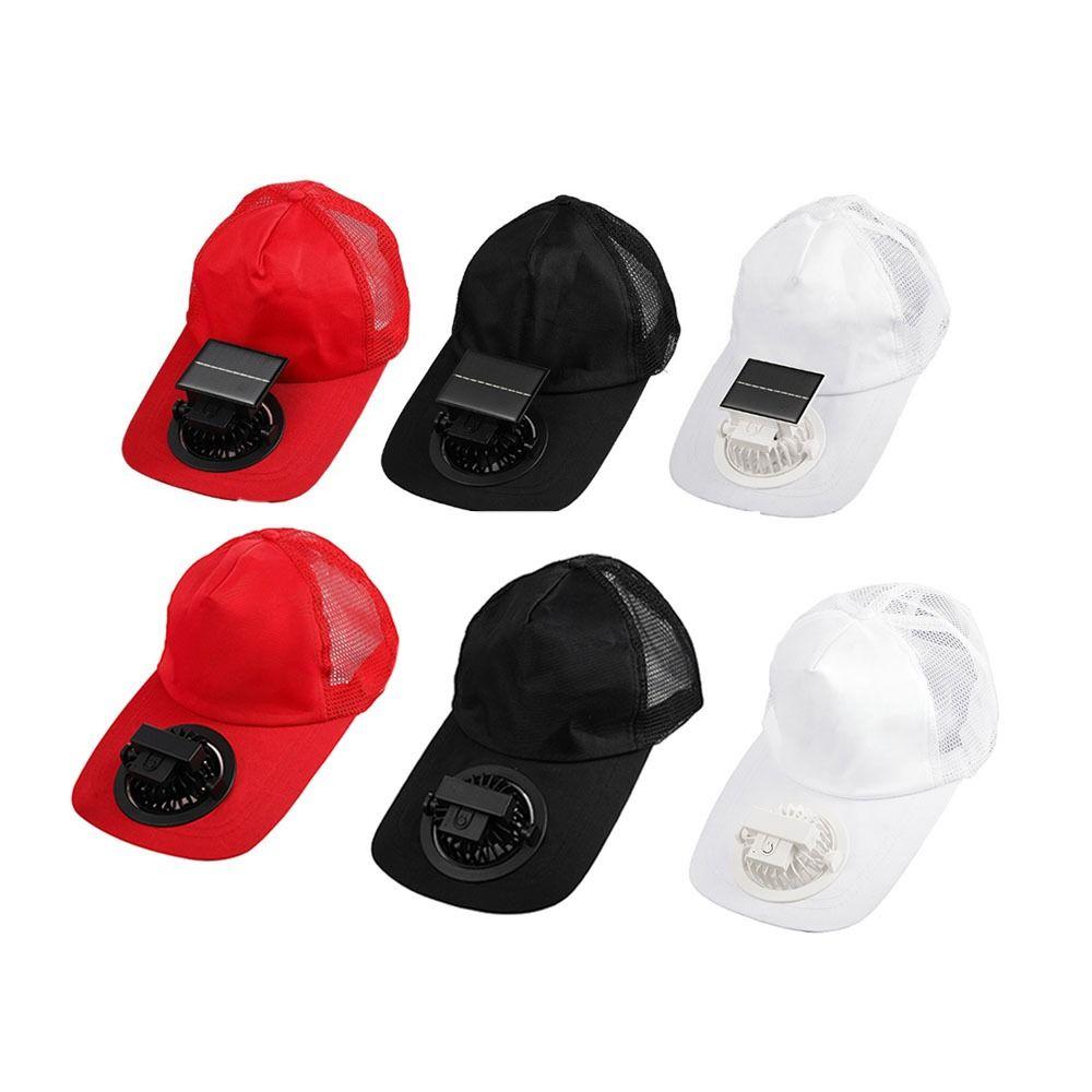 Breathable Summer Fan Sunhat Mesh Baseball Cap Cooling Technology Fishing Hat Hot Weather