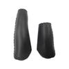 UPANBIKE Bicycle Ergonomic PU Handlebar Soft Bike Grips for Mountain Bikes and Road Bikes Grips, Push-On 22.2mm Non-Slip (Black/Short)