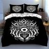 Skull eye pattern. Bedding Duvet cover sets Duvet covers Pillowcases gifts (1 * Duvet Cover 2 * Pillowcases, without duvet insert)