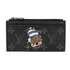 Used 12564 Coin Card Holder M80932 7943 Trunk Comic Black RFID Monogram Eclipse Noir Men's from Japan AUTHENTIC