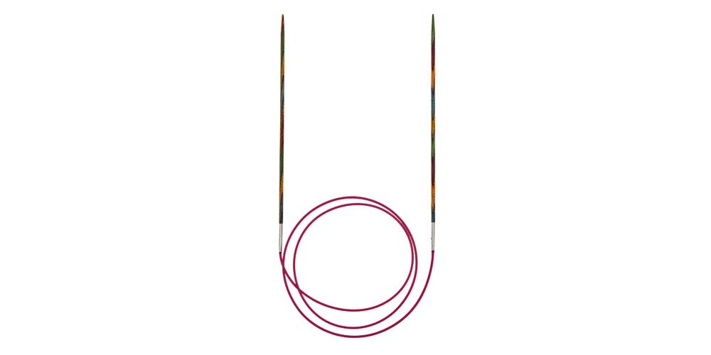 Круговые спицы KnitPro Symphony Wood, размер 1, 80 см, 20333, (2,5 мм),