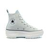 Converse Run Star Hike Woven Classic High-Top Canvas Shoes Unisex Grey Blue