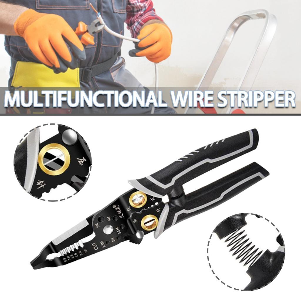 Многофункциональные инструменты для зачистки проводов, инструмент для зачистки проводов, обжим электрического кабеля