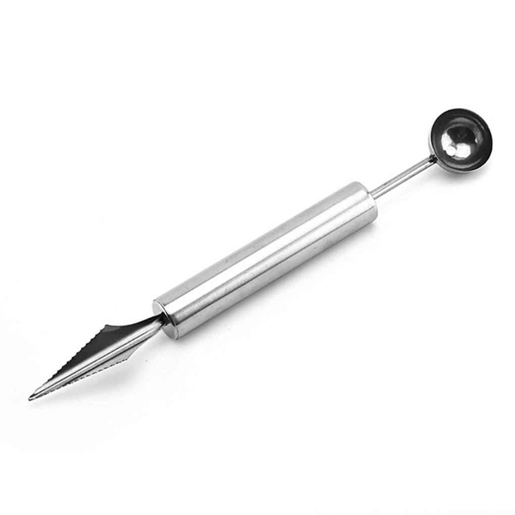 Многоцелевой арбузный шарик для мороженого, совок для фруктов, фруктовая тарелка, слайсер, нержавеющая сталь, пищевая ложка, гаджеты, инструмент для копания, кухня