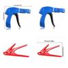 Ergonomic Nylon Zip Tie Pliers Labor Saving Alloy Cable Tie Tool Quick Tighten Efficient Flush Cut Zip Tie Tool