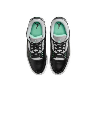 Nike Air 3 Retro Green Glow Black Cement 2024 Мужские CT8532-031