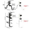Punch-free Table Desk Hanger Adjustable Handbag Rack Holder Backpack Storage Hook  for Desk Side