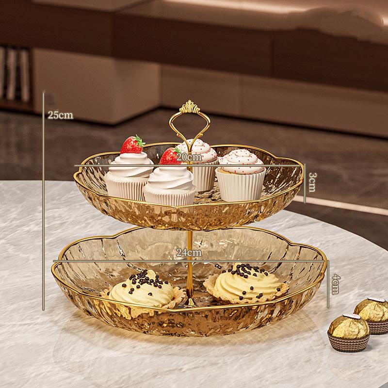 Многоярусный фруктовый журнальный столик поднос для конфет
