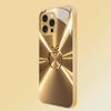 Чехол для телефона Aurora Colorful Desert Gold Glass Подходит для iPhone 17 16 15 14 13 12 11 Pro/Max/Plus Ударопрочная задняя крышка