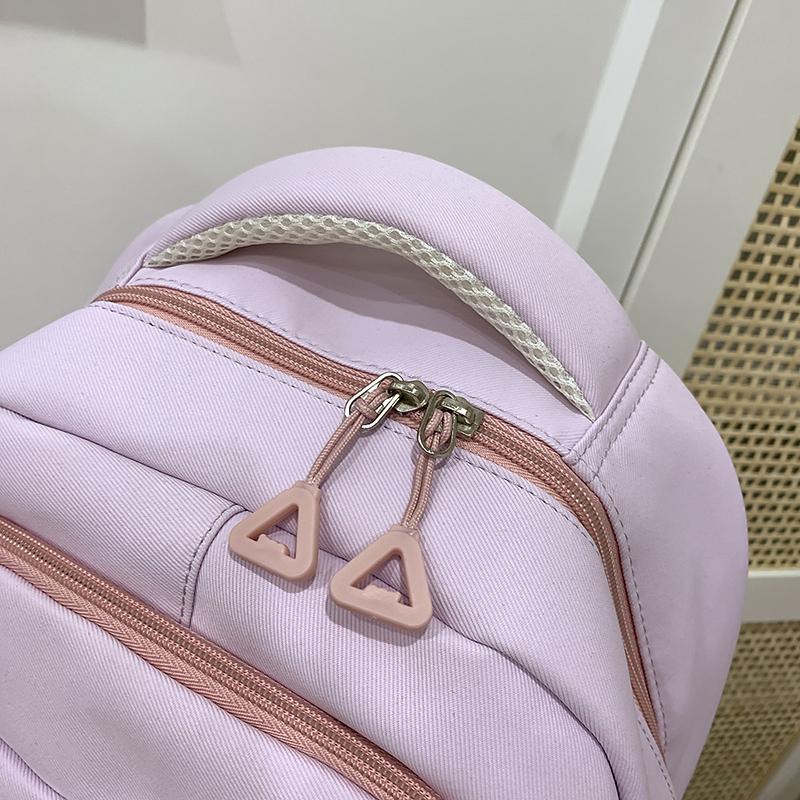 Cartoon Cat Студенческий школьный рюкзак женский легкий рюкзак с несколькими отделениями большой емкости