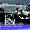 Автомобильная антицарапийная ремонтная наклейка для BYD SHARK 6 (2025-2026) Прозрачная защитная пленка из ТПУ для центральной консоли автомобиля, аксессуары