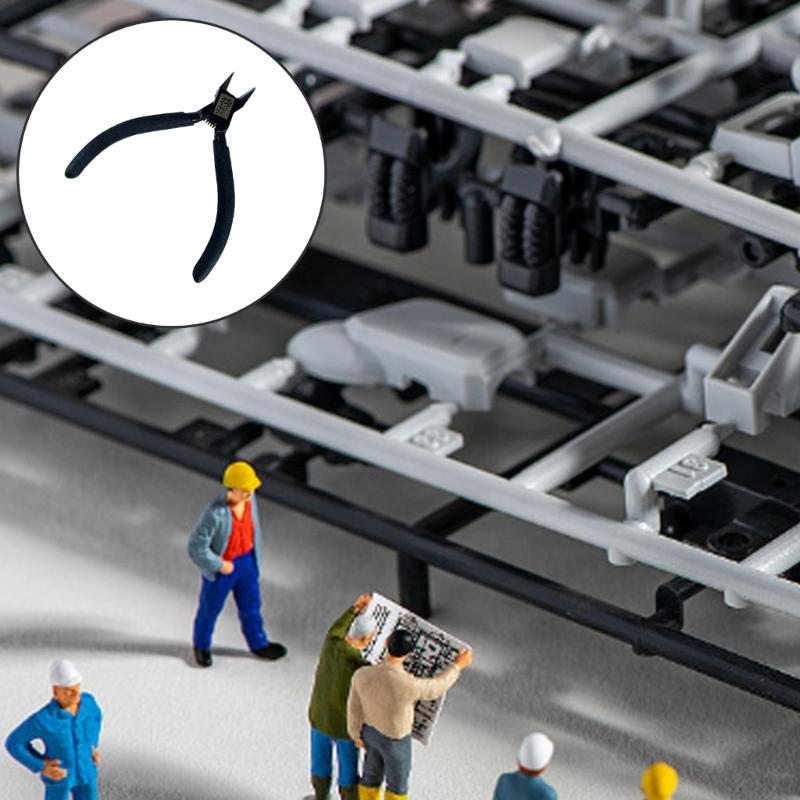 Carbon Steel Precisions Cutter Pliers for Puzzles Model Assembly DIY Featuring Diagonal Nippers for Hand Wire Cutting