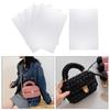 6Pcs Plastic Mesh Canvas for Embroidery Cross Stitch Knit Bag Bottom White