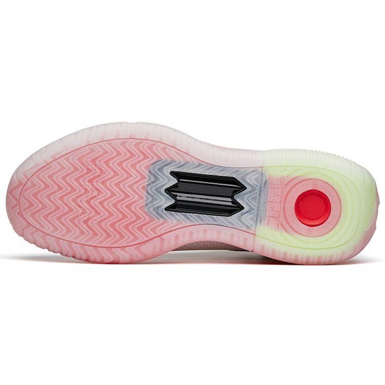 Anta Баскетбольная серия Ткань амортизация нескользящие износостойкие высокие ретро баскетбольные кроссовки мужские кроссовки белые черные красные 112141614-5